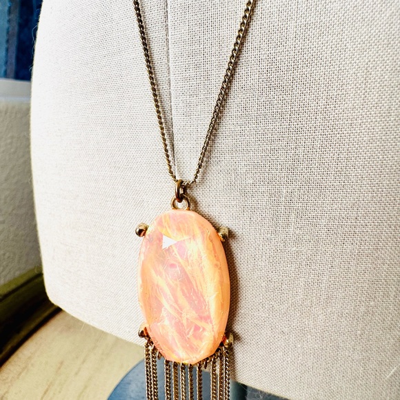 Tassel Iridescent Necklace Bracelet lot - Picture 15 of 17